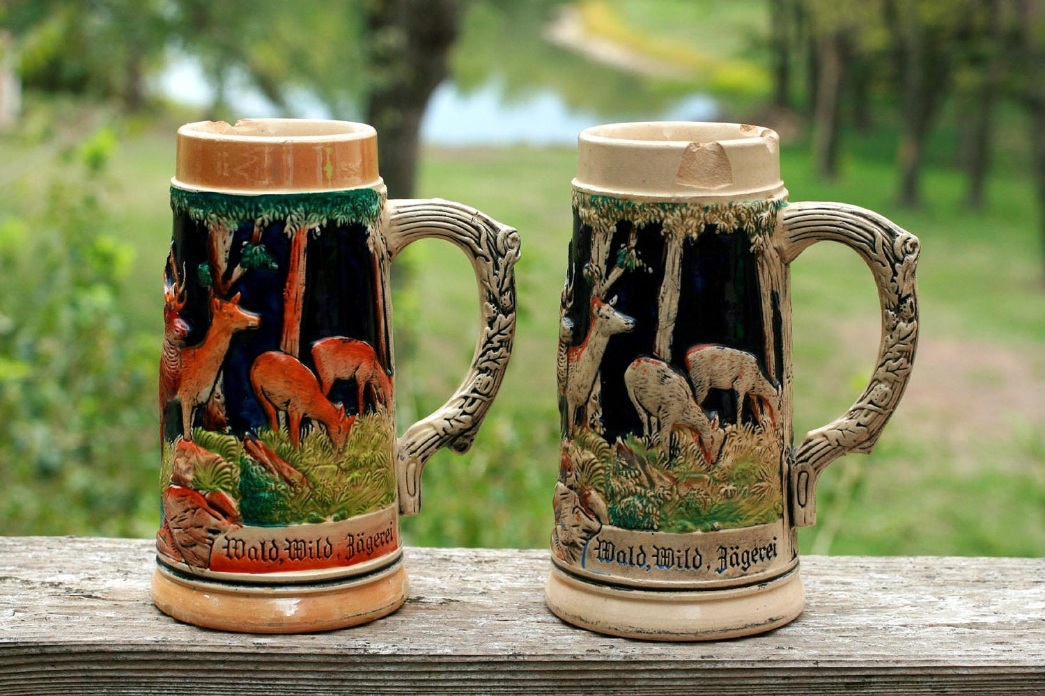 vintage-beer-steins-german-beer-stein-set-of-2