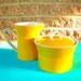 Yellow White Sugar & Creamer Set Mikasa Duplex Ben Seibel