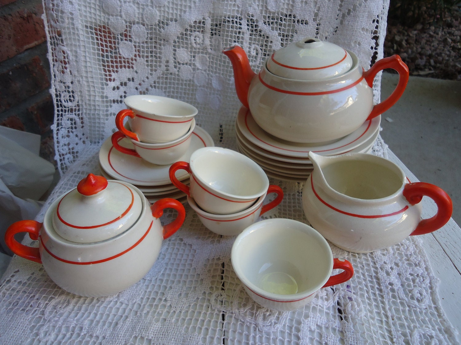 made in japan childs tea set