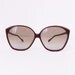 Safilo Vintage sunglasses burgundy with white stripes on the side