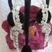 Vintage Rhinestone Chandelier Ear Climber Earrings
