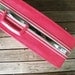 Large Hot Pink Samsonite Fashionaire Suitcase // Luggage Travel Storage Organization