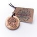 Rustic Autumn Acorn Polymer Clay Pendant