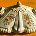 Vintage Ceramic Ceiling Light Fixture 1930s Victorian