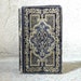 Reserved Blue Jewel Vintage Guestbook or Journal made from a French Book Personalized Handmade