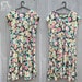 Vintage Black Floral Print Plus Size Dress