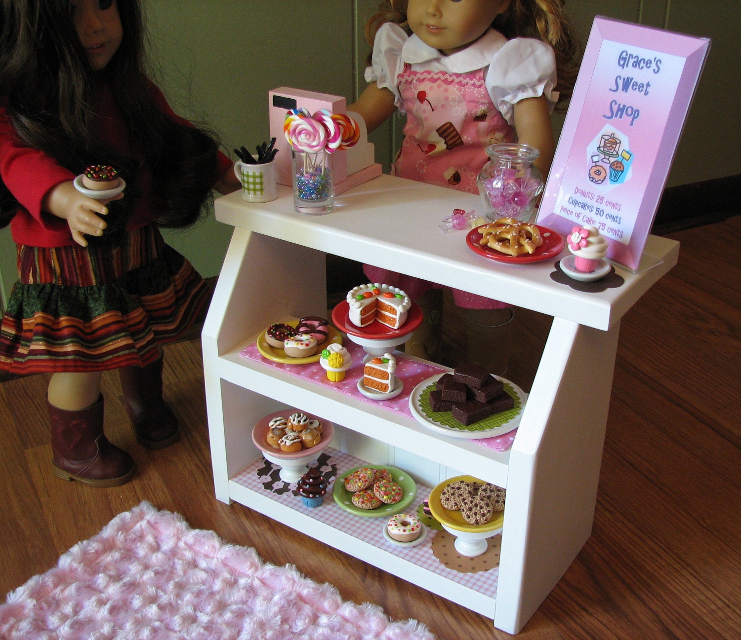 Bakery Case with Cash Register Sweet Shop by MadiGraceDesigns