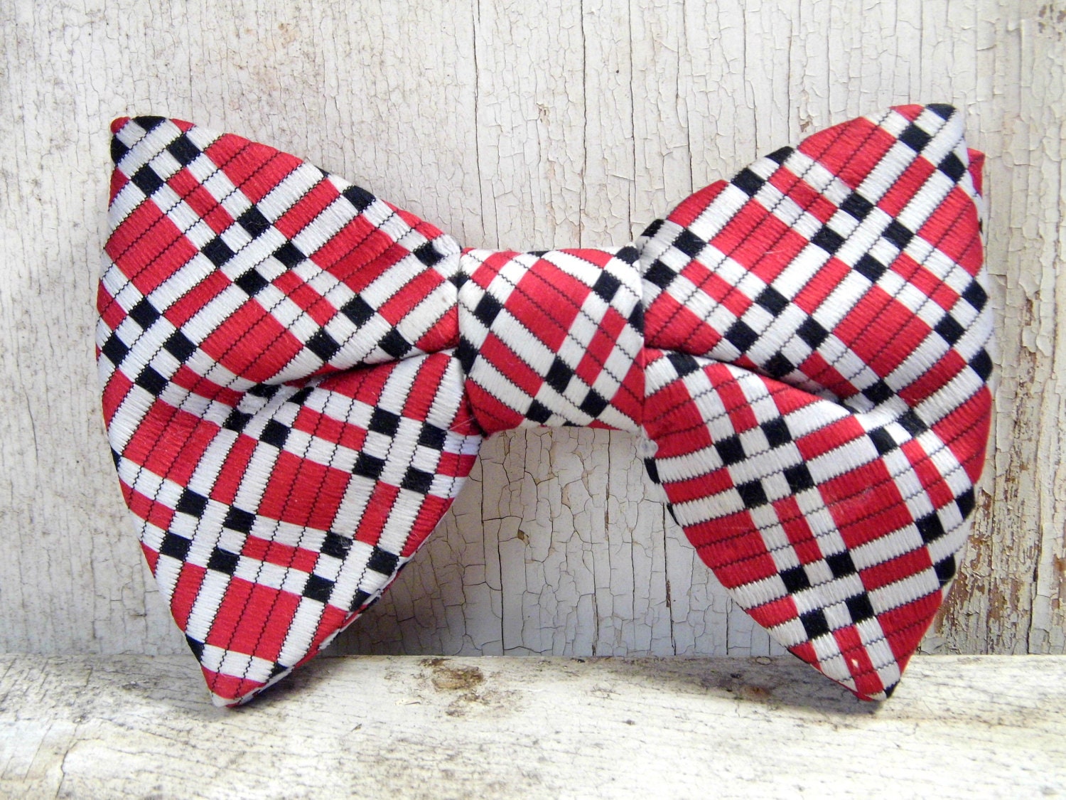 Bow Tie Mens Bow Tie Rare 1940s Vintage Bow Tie by AllVintageMan