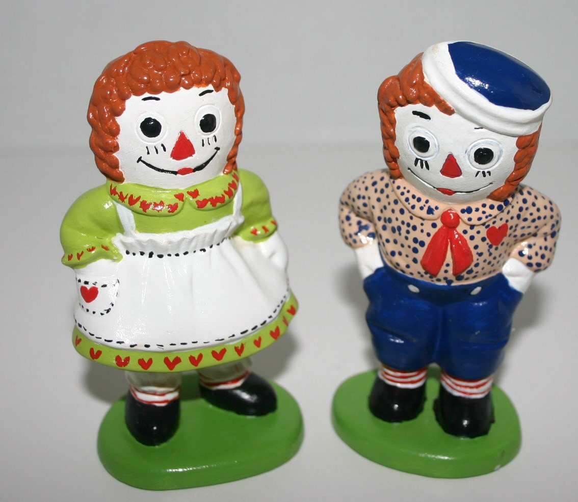 ceramic raggedy ann and andy