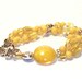 Lemonade and Dragonflies bracelet