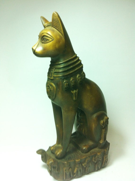 Beautiful Amazing Handmade Ancient Egyptian Cat By