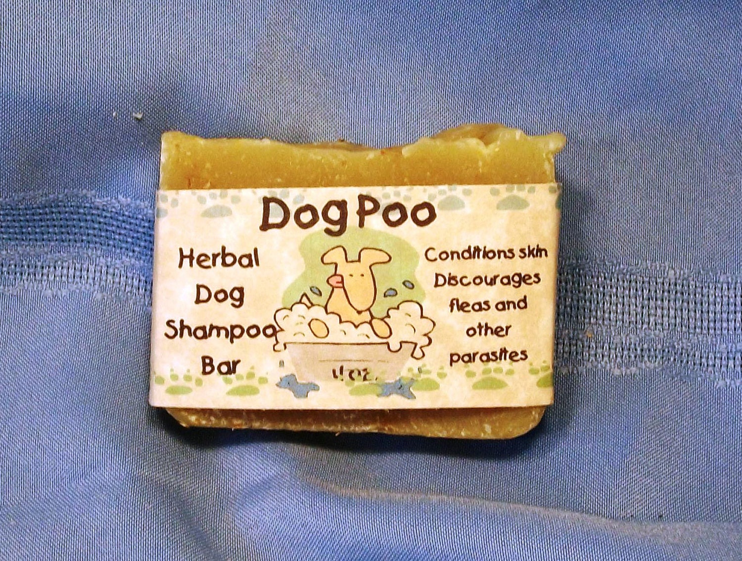 Dog Poo Herbal Shampoo Soap Bar for Dogs