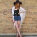 Gorgeous White Shawl w/ Long Fringe