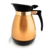 VINTAGE Thermo-Serve Black Gold Diner Style Carafe // FunkAndMore Vintage Chic