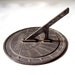 Vintage Aluminum Sun Dial