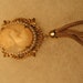 Vintage GENO Pendant for Neckace Cameo Costume Jewelry item 964a RESERVED ROKSANA