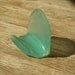 Sea Glass - Sea Foam Green Vintage Bottle - Mixed Media Supplies - 8-1