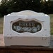 Shabby White Vintage Bread Box / Vintage Kitchen