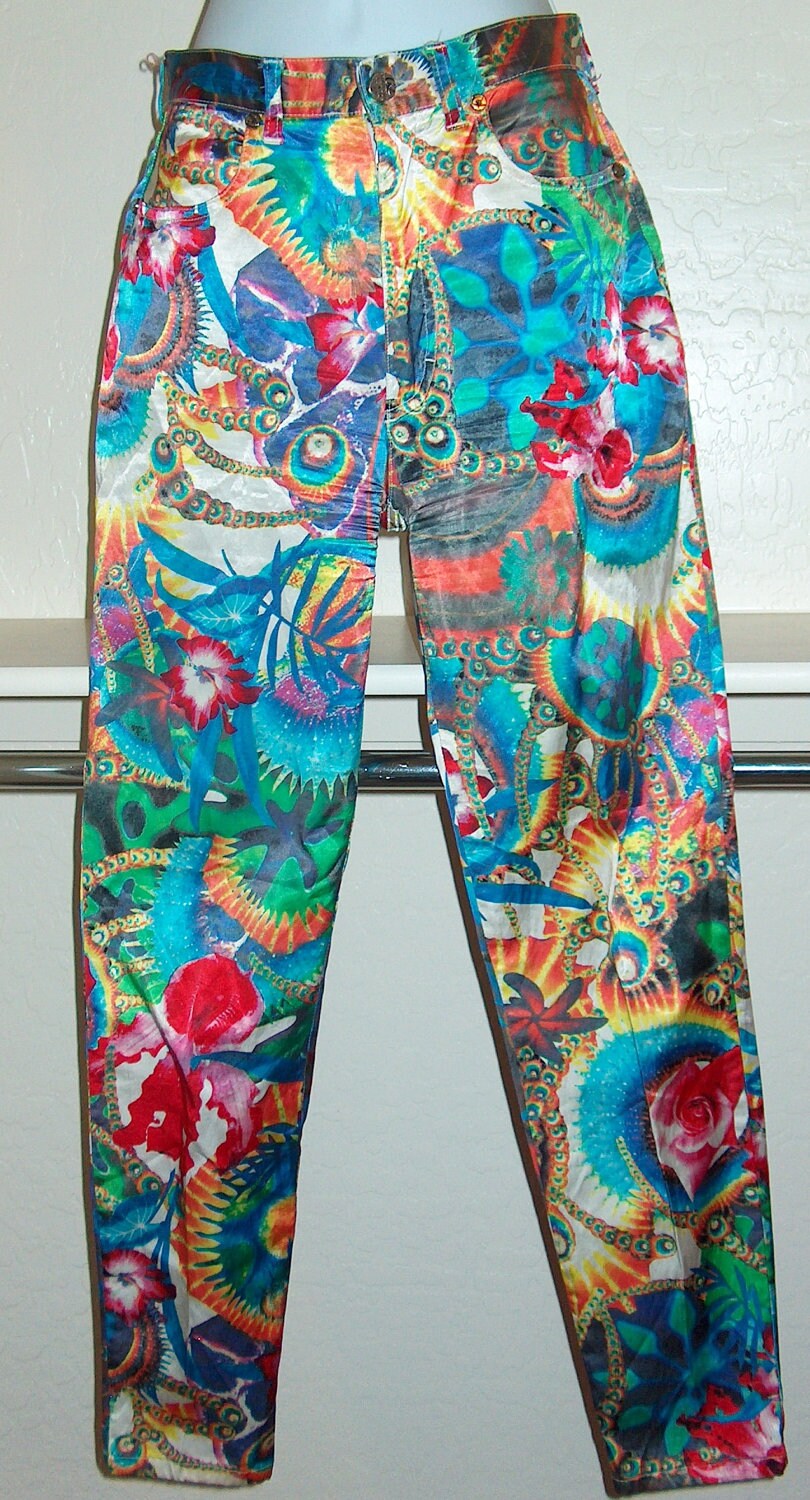 Vintage Christian Lacroix Jeans & Jacket Boho Hippie by jstrows