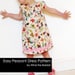Peasant Dress Easy PDF Dress Pattern for Girls Age Newborn - 9 years