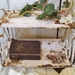 Shabby chic pink shelf rusty industrial distressed farm cottage wall table decor Anita Spero