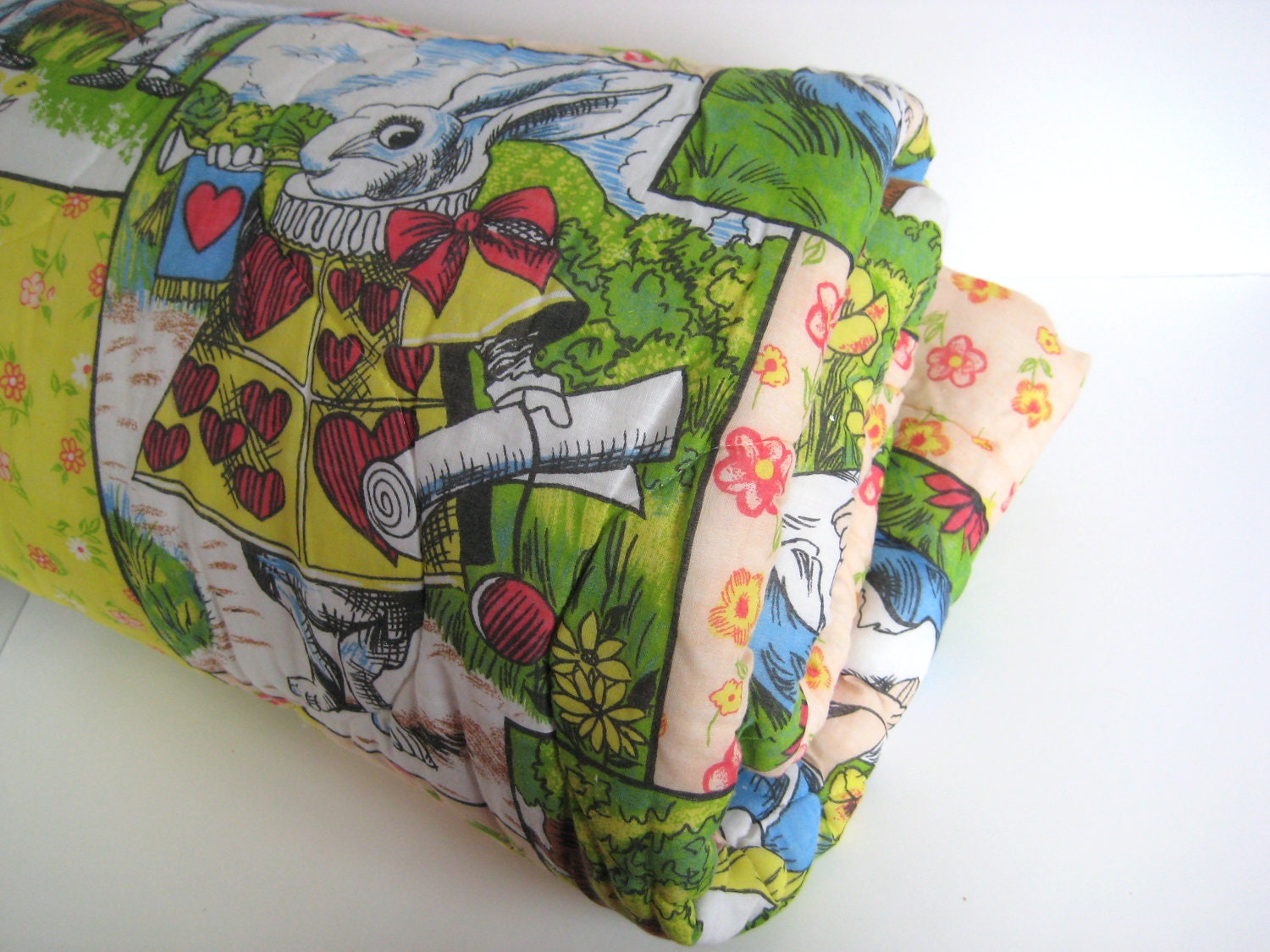 Alice in Wonderland sleeping bag children's bedding