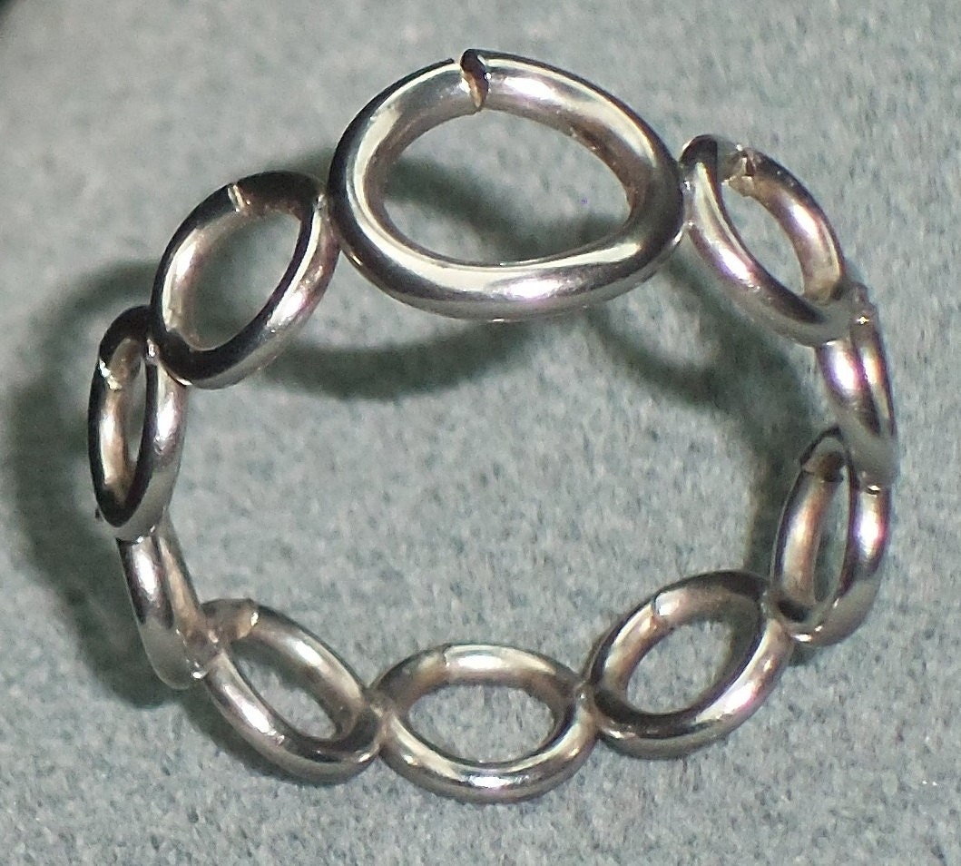 Chainmail Ring Ring Mail Welded Size 9