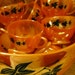 Rare Eggnog Bowl with 10 cups in SHINY Lusterware Fantastic Condition FREE ship to USA
