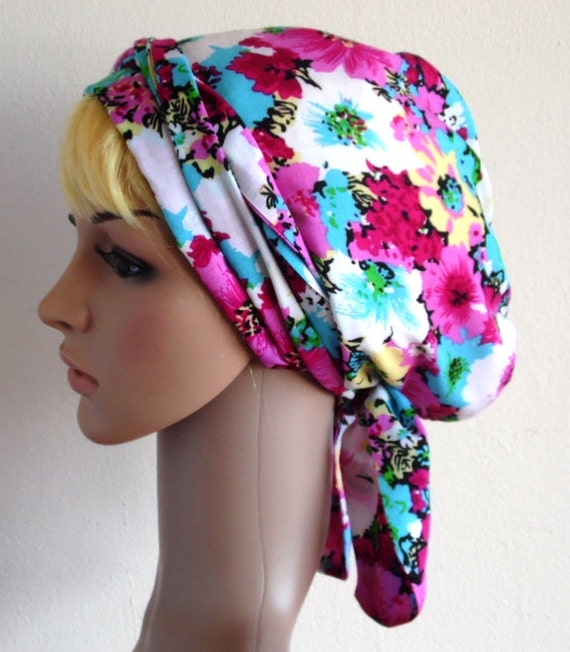 Cotton Head Scarf Hair Wrap Tichel Cotton by accessoriesbyrita