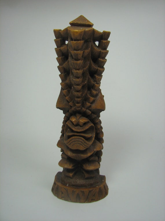 Vintage 1974 Hawaiian HIP Original Tiki God Statue