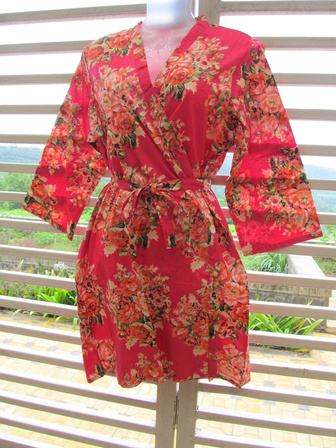 RESERVED for Shelby 1 kimono robe RUSH by SunsetToSunrise