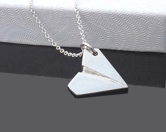 Gift-one direction pendant necklace-paper airplane pendant necklace-Directioner-1D Harry Style-airplane pendant,Valentine's Day gift