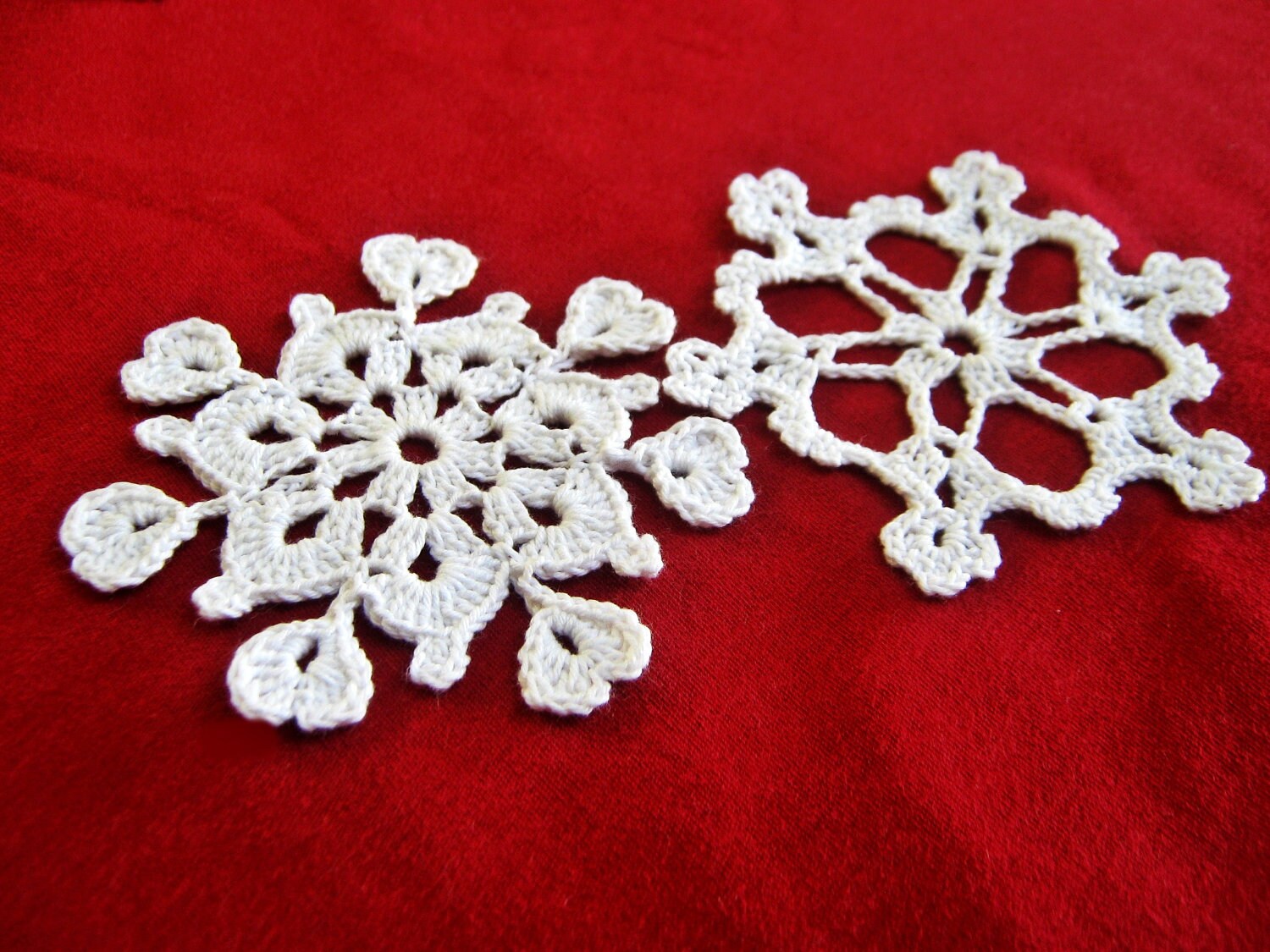  Crochet Christmas Snowflakes