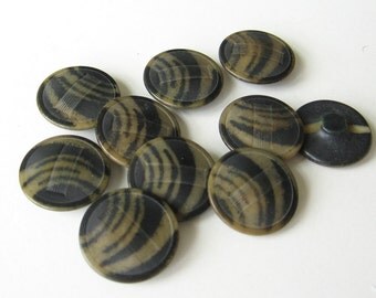 Vintage plastic buttons