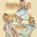Vintage 1960s Baby Layette Pattern Simplicity 8066-Infant Wardrobe Ensemble for Newborns