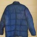 Ski Jacket Blue Coat Blue Jacket Down Jacket Mens Quilted Winter Coat Puffer Coat Size XL