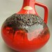 Kreutz Keramik West Germany 60's 70's Retro Mid century Fat Lava