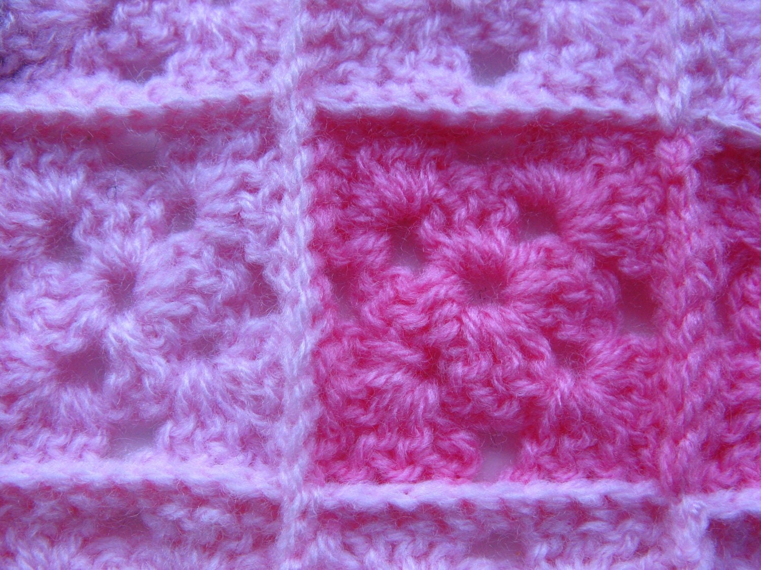 Flying Kirby 8bit Crochet Blanket