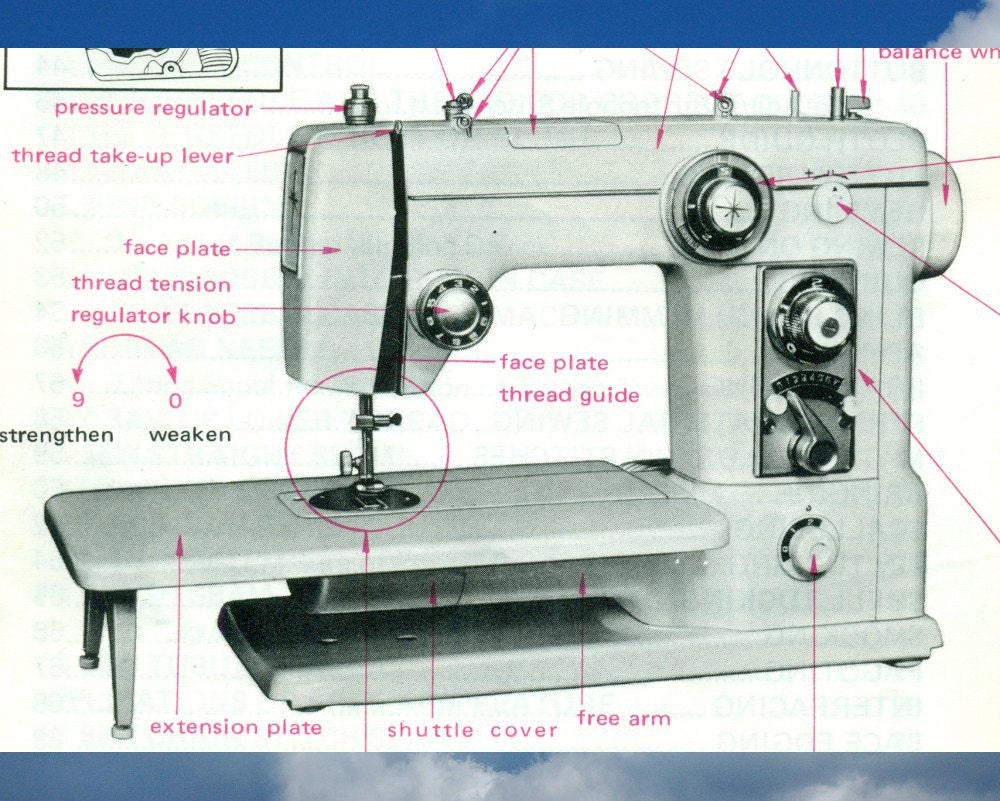 Janome 605 Sewing Machine Manual New Home