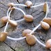 WOOD JASPER BEADS Natural Brown Tan Grain Destash