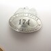 Vintage US Post Office Letter Carrier Badge Marked 174