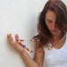 Colorful Beaded Necklace,Chunky Hippie Necklace,Long Multicolored Necklace, Yellow Purple Beaded Necklace,Everyday Fashion