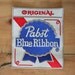 Vintage 70s PABST PATCH / Large Unused PBR Backpatch