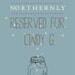 RESERVED LISTING - For Cindy