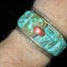 Cripple Creek Turquoise and Sterling Native American Kirkbride Designer Bracelet