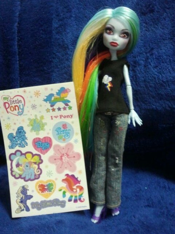 rainbow high doll ooak