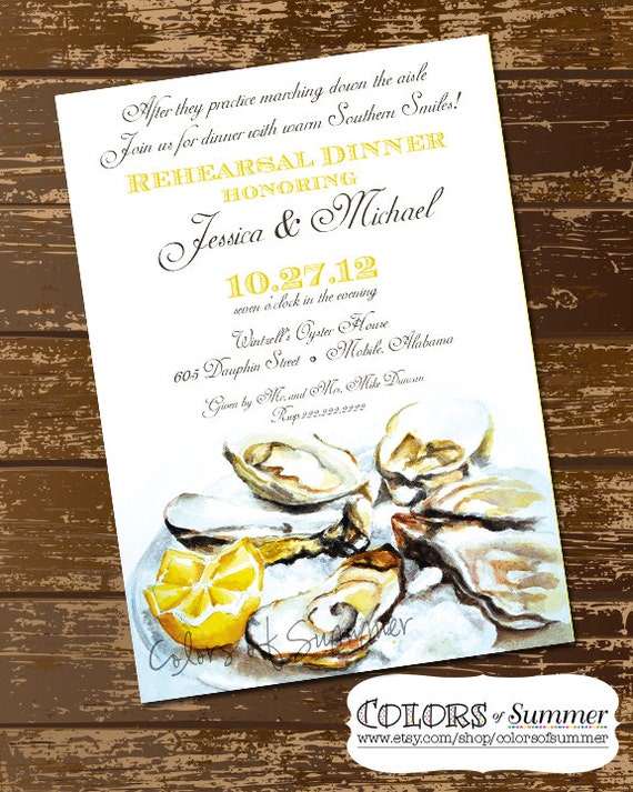 Oyster Roast Invitation 9