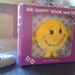 mr happy book and toy by Roger Hargreaves: 90s boxed gift set of little miss and mr. men for Valentine or anti valentine