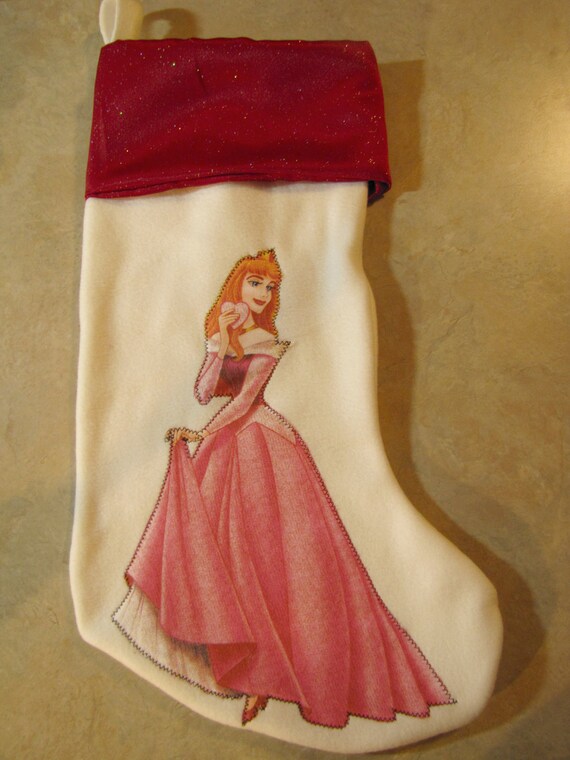Sleeping Beauty Christmas stocking
