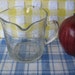 Measuring Cup Glass Triple Spout Hazel Atlas Vintage 1940's